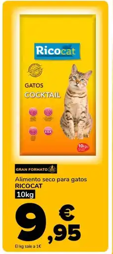 Supeco Alimento seco para gatos RICOCAT oferta