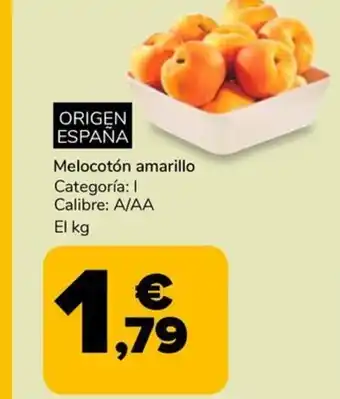 Supeco Melocotón amarillo oferta