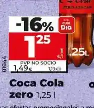 Dia Coca-cola - zero oferta