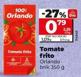 Alimerka Orlando - tomate frito oferta