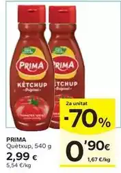 Caprabo Prima - quetxup oferta