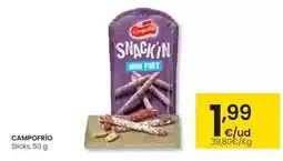 Eroski Campofrío - sticks oferta