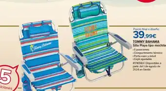 Costco Sevilla - tommy bahama - silla playa tipo inchila oferta