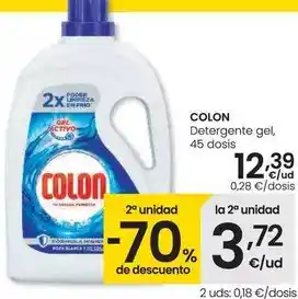 Eroski Colon - detergente gel oferta