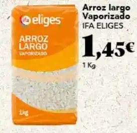 Gadis Ifa eliges - arroz largo vaporizado oferta