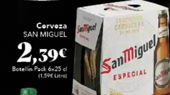 Gadis San miguel - cerveza oferta