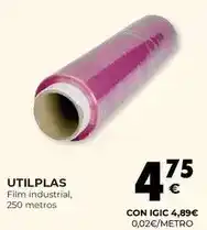 CashDiplo Utilplas - film industrial oferta