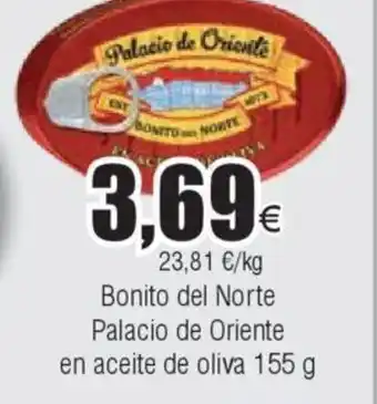 FROIZ Bonito del Norte Palacio de Oriente oferta