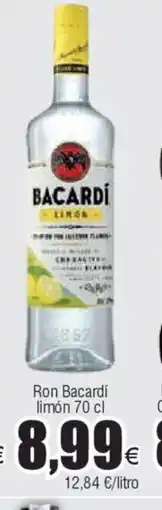 FROIZ Ron Bacardi limón 70 cl oferta
