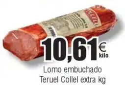 FROIZ Lomo embuchado Teruel Collel extra kg oferta