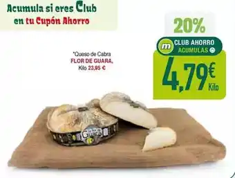 Masymas Flor - de guara - queso de cabra oferta