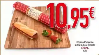 Masymas Argal - chorizo pamplona extra dulce o picante oferta