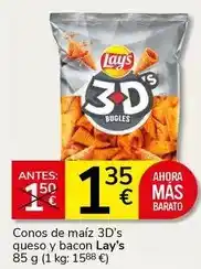 Hiperber Pizza jamon york y queso oferta