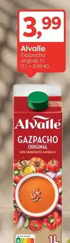 Suma Supermercados Alvalle - gazpacho original oferta