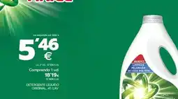 BM Supermercados Ariel - detergente líquido original oferta