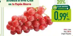 Masymas UVA, Color oferta