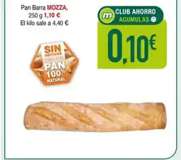 Masymas Pan Barra MOZZA oferta