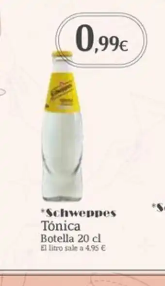 Masymas Schweppes Tónica oferta