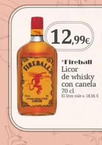 Masymas Fireball Licor de whisky con canela oferta