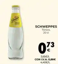 CashDiplo Schweppes - tonica oferta