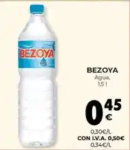 CashDiplo Bezoya - agua oferta