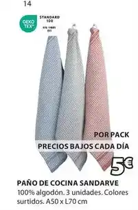 JYSK Standard - paño de cocina sandarve oferta