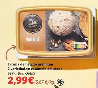 Lidl Bon gelati - tarrina de helado oferta