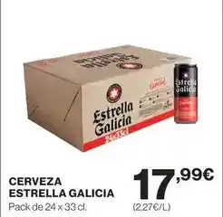 El Corte Inglés Estrella galicia - cerveza oferta