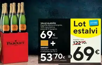Caprabo Cava parxet oferta