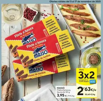 Caprabo Filetes de anchoa massó oferta