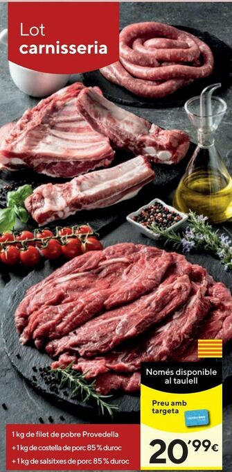 Caprabo Filetes oferta