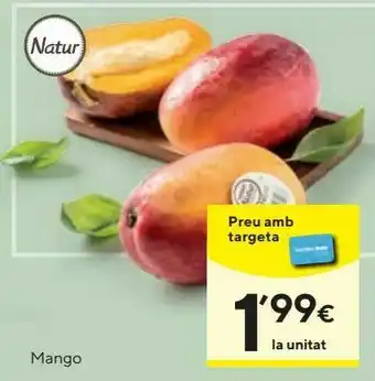 Caprabo Mangos natur oferta