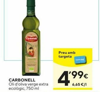 Caprabo Aceite de oliva virgen extra carbonell oferta