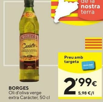 Caprabo Aceite de oliva virgen extra borges oferta