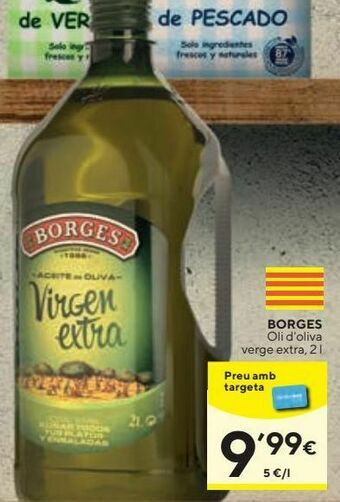 Aceite de oliva virgen extra borges