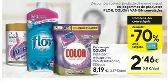 Caprabo Productos de limpieza flor oferta