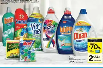 Caprabo Productos de limpieza dixan oferta