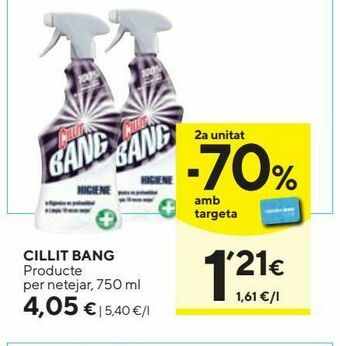 Caprabo Limpiadores cillit bang oferta