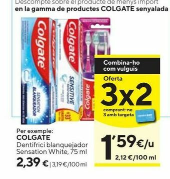 Caprabo Dentífrico colgate oferta
