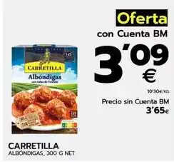 BM Supermercados Carretilla - albóndigas oferta