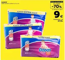 BM Supermercados Dodot - pants activity extra t6, t5 o t4 oferta