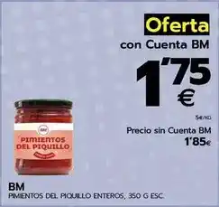 BM Supermercados Bm - pimientos del piquillo enteros oferta