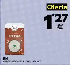 BM Supermercados Bm - arroz redondo extra oferta