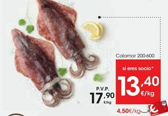 Eroski Calamar oferta