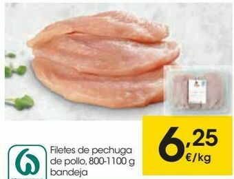 Eroski Filetes de pechuga de pollo oferta