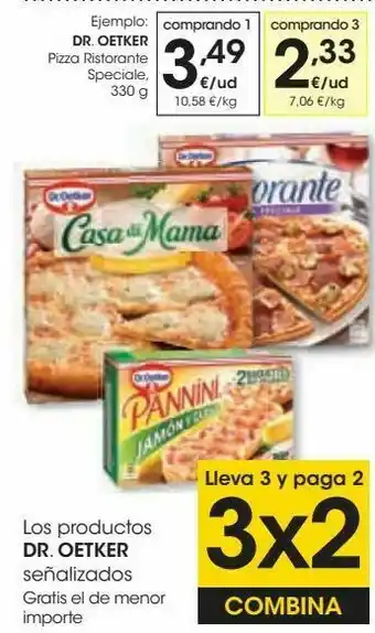 Eroski Dr. oetker pizza ristorante speciale oferta