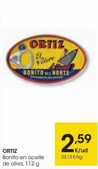 Eroski Ortiz bonito en aceite de oliva oferta