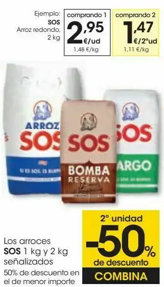 Eroski Los arroces sos oferta