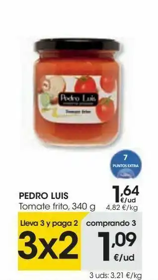 Eroski Pedro luis tomate frito oferta