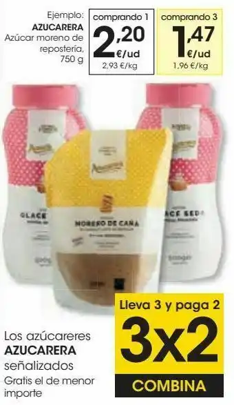 Eroski Los azúcares azucarera oferta